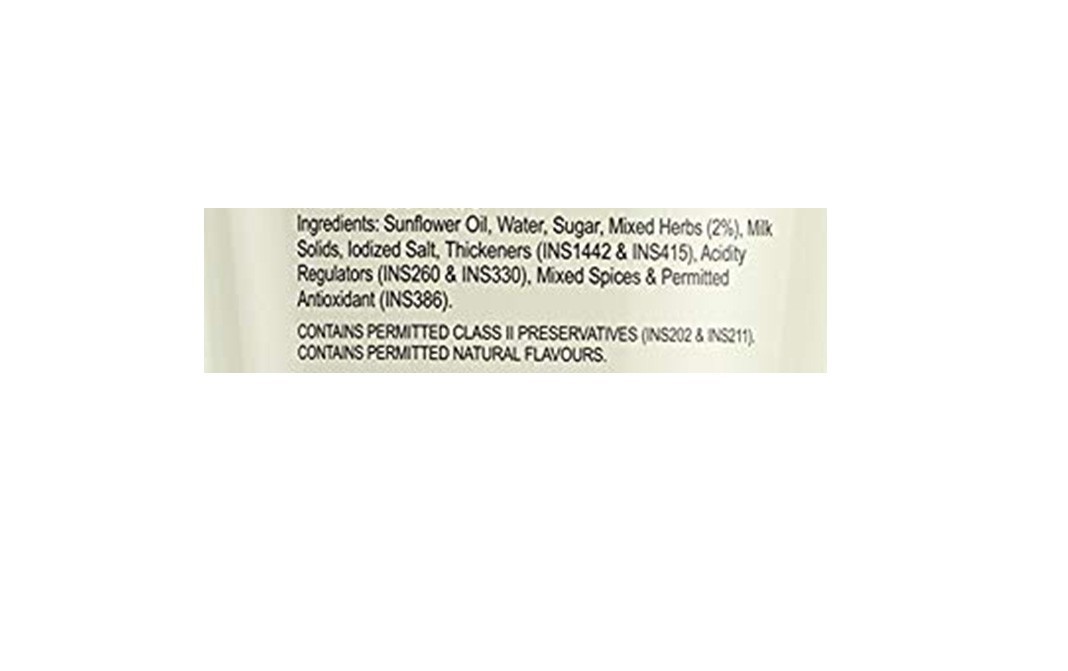 Wingreens Farms Italian Herbs Mayo    Tube  130 grams